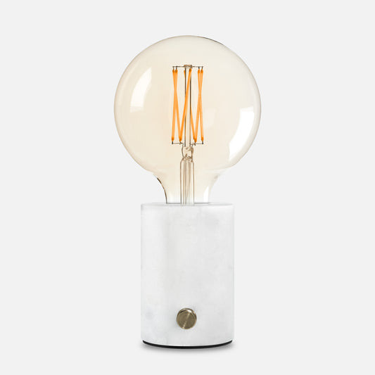 ORBIS Lamp White Marble