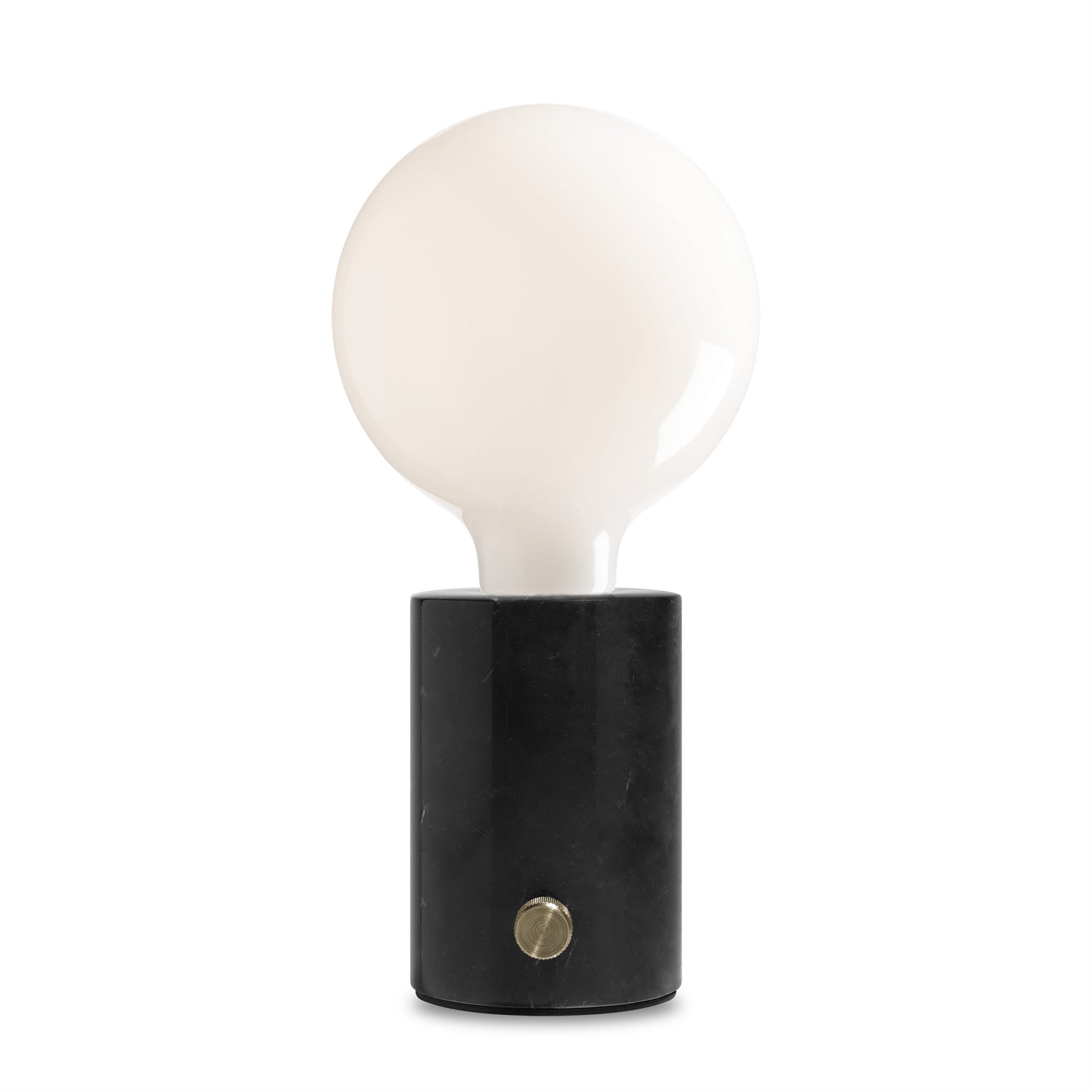 ORBIS Lamp Black Marble Milk