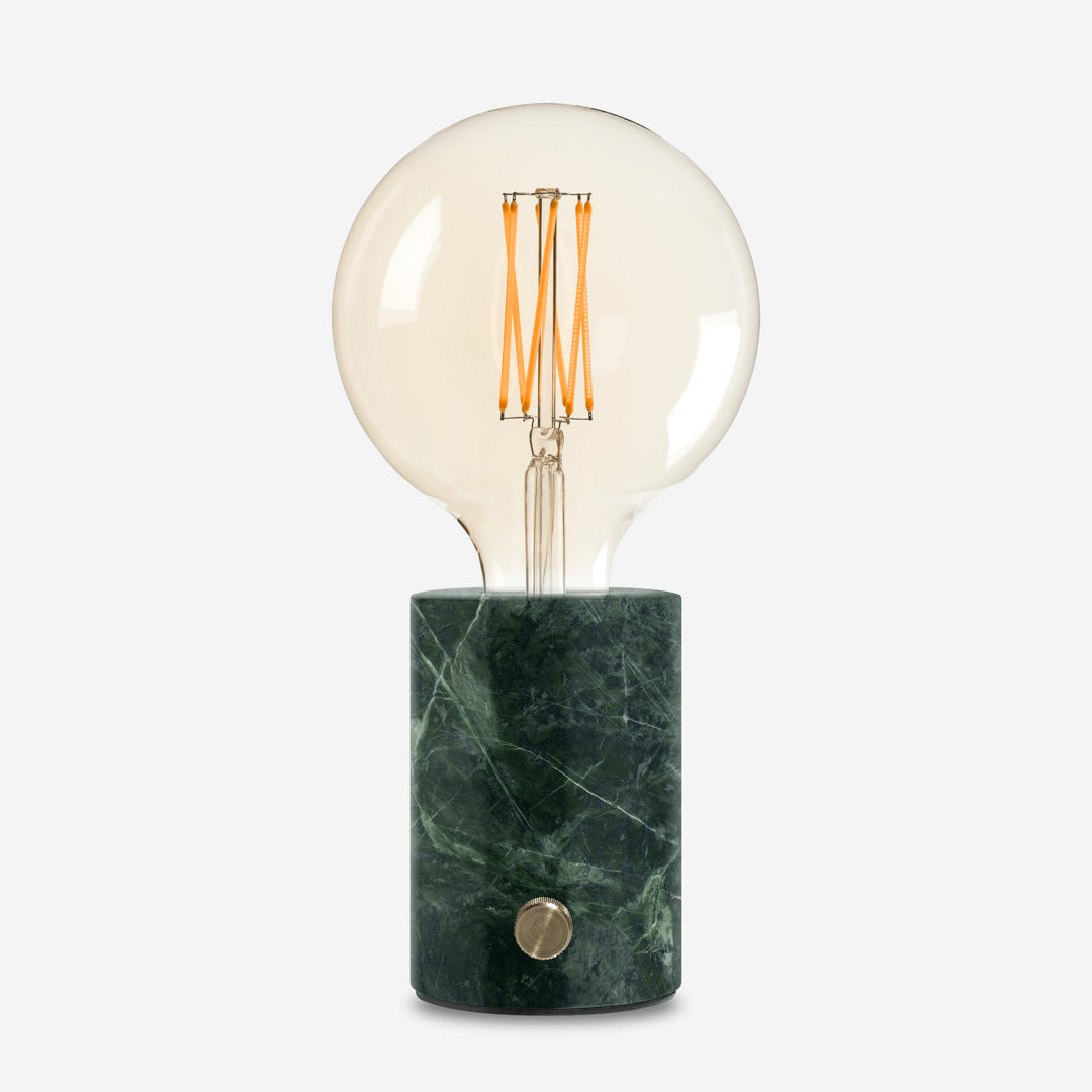 ORBIS Lamp Green Marble