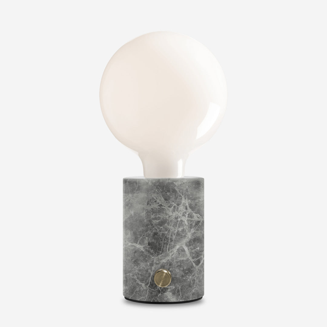 ORBIS Lamp Grey Marble Milk